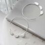 Sterling Silver Alaska Hoops, thumbnail 3 of 6