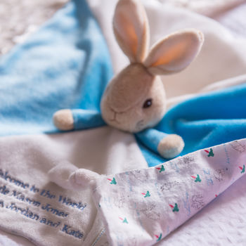 Personalised Peter Rabbit Comforter, 5 of 6