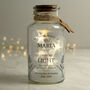 Personalised In Loving Memory LED Glass Jar, thumbnail 7 of 7