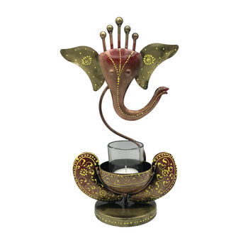 Ganesha Tea Light Holder, 4 of 4