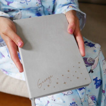 Name Among Stars Personalised Luxury Notebook Journal, 5 of 12