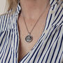 Personalised 1963 60th Enamelled Sixpence Necklace, thumbnail 4 of 12