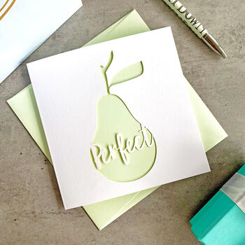Perfect Pear Card, 2 of 4