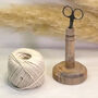Craft Scissors In Wooden Stand With String Ball, thumbnail 6 of 8