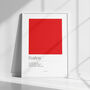 The Red One Limited Edition Art Print, thumbnail 1 of 7