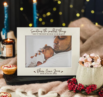 Personalised New Baby Photo Frame Mother's Day Gift, 6 of 9