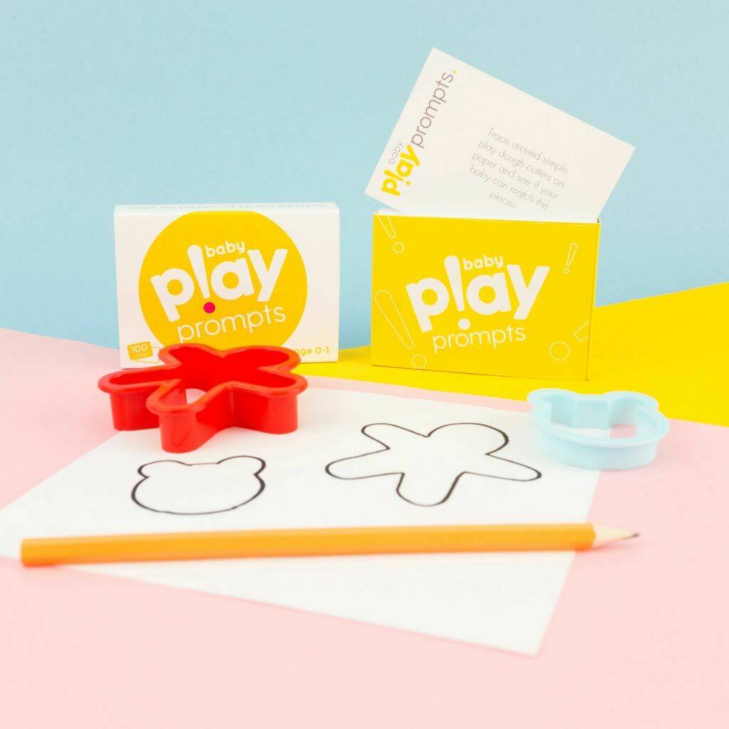 Image of Baby Play Prompts Activity Cards For Newborns To One+