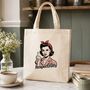 Respectfully Middle Finger Tote Bag, thumbnail 1 of 7