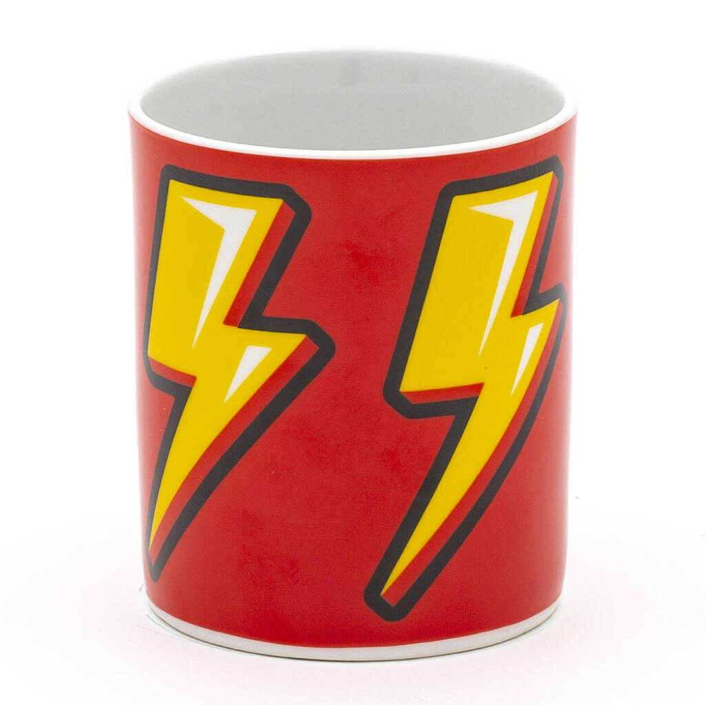 Lightning Bolt Flash Mug By all things Brighton beautiful