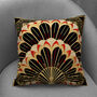 Deco Elegance In Red Art Deco Cushions Design Four, thumbnail 7 of 7