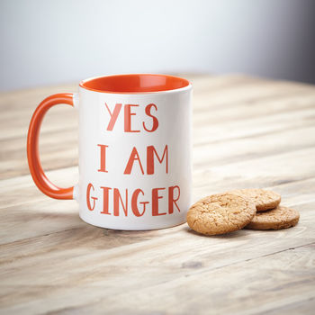 Yes I Am Ginger Mug, 2 of 2