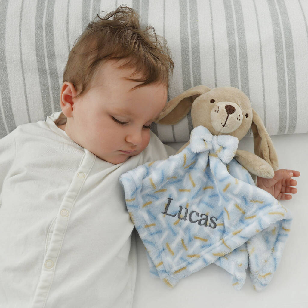 Personalised Puppy Comforter And Blanket Set By A Type Of Design