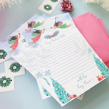 Christmas Fairy Writing Paper, 4 of 11