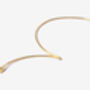 Ouroboros Snake Gold Plated Choker Necklace, thumbnail 6 of 6