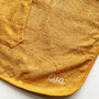 Personalised Lion Face Kids Hooded Cotton Poncho, thumbnail 6 of 9