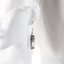 Silver Plated Tower Earrings, thumbnail 7 of 7