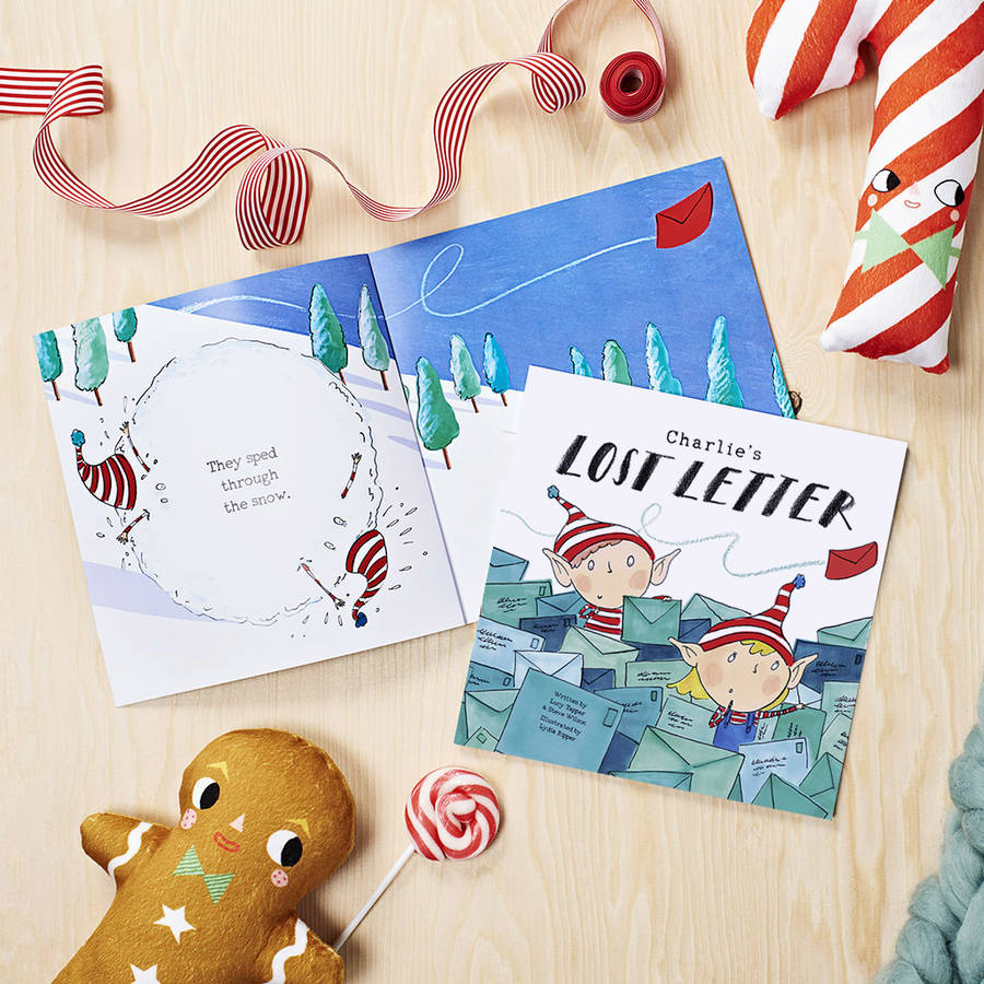 'Lost Letter' Personalised Children's Christmas Book, 1 of 8