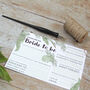 Advice For The Bride Cards: Tropical, thumbnail 2 of 4