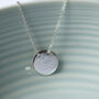 Initial Sterling Silver Necklace, thumbnail 2 of 12