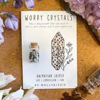 Worry Crystals Dalmatian Jasper, 2 of 3