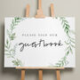 Botanical Wedding Menu Sign 'Amelia', thumbnail 2 of 9