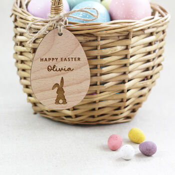 Personalised Happy Easter Decoration Tag, 3 of 4