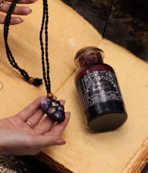 Success Bath Ritual And Crystal Necklace Gift Set, 4 of 7