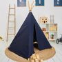 Personalised Midnight Blue Teepee Tent, thumbnail 3 of 6
