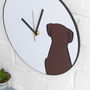 Sitting Dog Wall Clock, thumbnail 2 of 2
