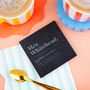 Personalised Teacher Definition Slate Coaster, thumbnail 1 of 2