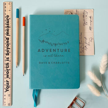 Adventure Personalised Travel Journal Notebook, 11 of 12