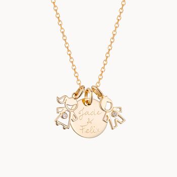 Personalised Crystal Mummy Necklace, 4 of 7