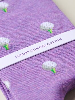 The Caddie's Giftbox – Luxury Golf Themed Socks, 9 of 10