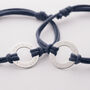 Men's Personalised Cord Washer Bracelet, thumbnail 3 of 4