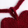 Heart Garland Easy Knitting Kit Valentines, thumbnail 6 of 11