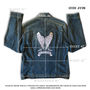 Vintage Jacket With Inspiring Latin Motto Embroidery, thumbnail 10 of 12