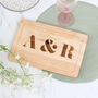 Personalised Couples Initials Chopping Board Gift, thumbnail 1 of 2