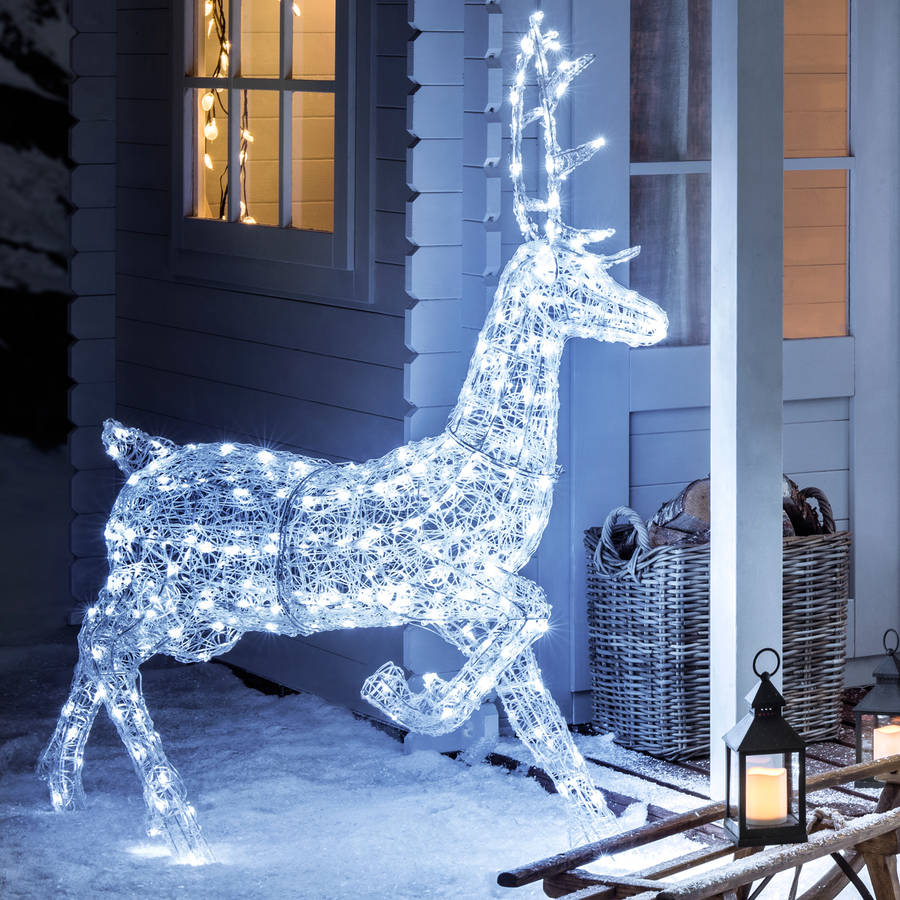 Light Up Christmas Stag By Lights4fun | notonthehighstreet.com