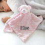 Personalised Reversible Grey And White Elephant Blanket, thumbnail 10 of 12