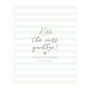 Kiss The Miss Personalised Hen Party Guest Book Print, thumbnail 2 of 5