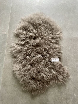 Curly Tibetan Sheepskin Rug Portobello, 2 of 3