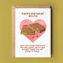 Personalised Dubai Chocolate Birthday Card, thumbnail 1 of 2