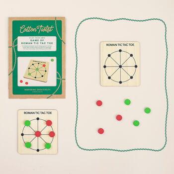 Roman Tic Tac Toe Board Game, 3 of 5