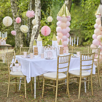 Pom Pom And Honeycomb Hanging Tissue Party Decorations, 4 of 4