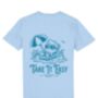 Take It Easy Unisex Graphic T Shirt, thumbnail 6 of 10