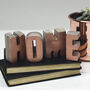 Personalised Small Copper Front Concrete Letter Set, thumbnail 2 of 5