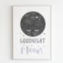 Goodnight Marble Moon Children's Nursery Print, thumbnail 2 of 2