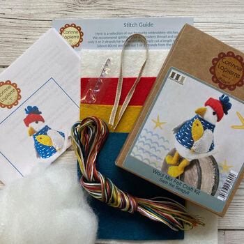 Sam The Seagull Felt Craft Mini Kit, 5 of 6