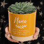 Personalised Name Indoor Plant Pot, thumbnail 2 of 10
