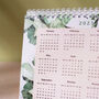 2023 Desk Calendar A5 | Tropical Greenery, thumbnail 8 of 12